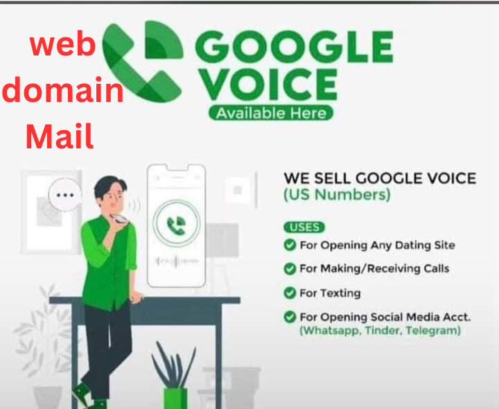 Web Domain mail Google Voice Accounts